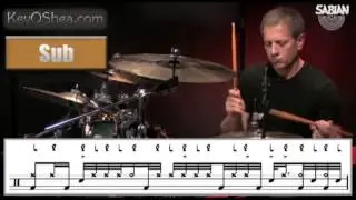 ★ Advanced Drum Lesson ★ Dave Weckl Fill Transcription