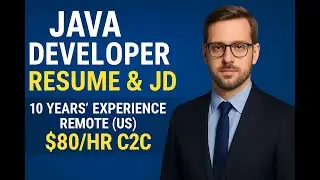 🔥New Opening Java Developer Job Description Remote US | $80/hr C2C