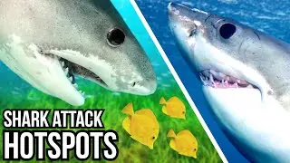 5 Deadliest Shark Attack Sites Revealed - Shark Attack Hotspots