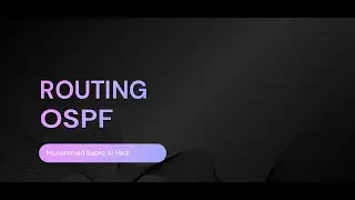 Konfigurasi Dan Penjelasan Tentang Routing OSPF