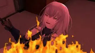 Jeanne alter doing French rage.