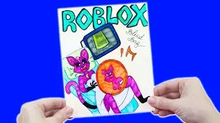 DIY GAME BOOK POPPY PLAYTIME 3 CATNAP Pregnant BOOK STORY Smiling Critters/ 파피플레이타임 챕터3 캣냅 게임북만들기