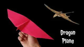How To Make A Paper Airplane That Looks Like A Dragon