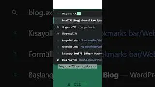 Excel'i PDF'e Çevirme Nasıl Yapılır? (Tek Düğmeyle ) | EXCEL 751  #excel751
