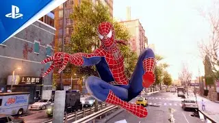 Marvel's Spider-Man 2 | Webbed Suit Freeroam Gameplay | PS5 4K60fps HDR