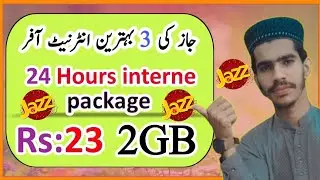 Jazz 3 best Internet packages|jazz 24hours Internet package|jazz 2gb Just 23rupy|online Usman Tips