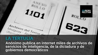 An anonymous source publishes thousands of intelligence files online, from both the dictatorship ...
