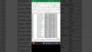 Quickly Separate First & Last Names in Excel! 📝📊 #Shorts