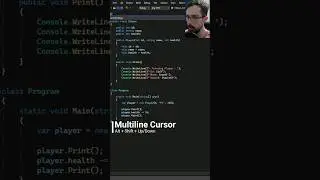 How I edit code quickly in Visual Studio