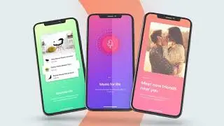 Phone App 11 Pro App Promo Mockup | free after effect template