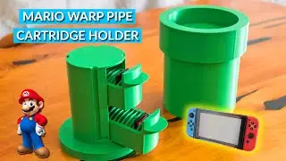 Mario Warp Pipe Nintendo Switch Cartridge Holders