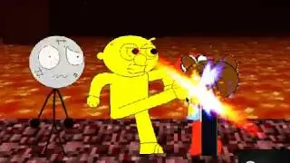 MUGEN SAYDIS and kroas dickfig VS Mega Matrix and Pgrs111MAGEN's Elmo