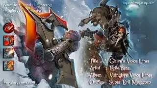 Vainglory Voice Line Series : Glaive