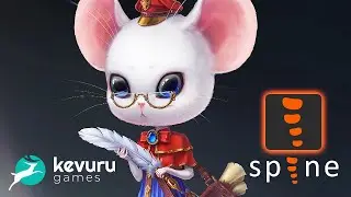 SPINE 2D | Game character animation | Highly detailed illustration