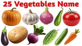 vegetables names in english and hindi with pdf | सब्जियों के नाम | vegetables | सब्जियाँ |