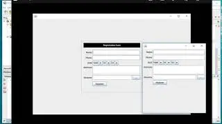 Java Swing+MigLayout Tutorial - Simple Form