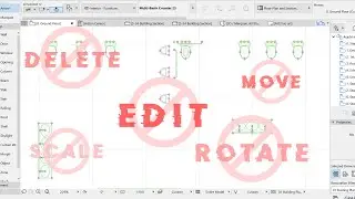 Why is it impossible to delete things in archicad?!! 