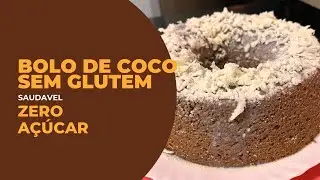 BOLO DE COCO SEM GLUTEM