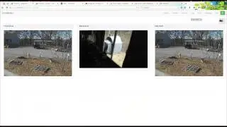 ZoneMinder new console and montage view demo