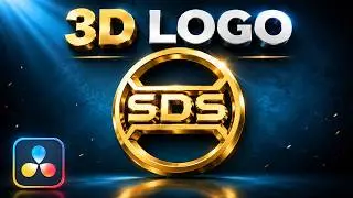 Creating an Epic 3D Logo with DaVinci Resolve 18.6!