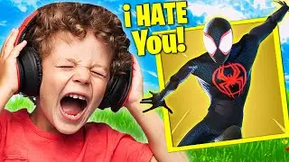 Trolling As *FAKE* Miles Morales MYTHIC Boss! (FUNNY)