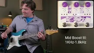 Ground Control Audio - Noodles Footswitchable 3-Band Boost