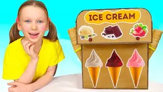 Lisa and Dad play ice cream machine and more funny videos