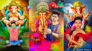Ganesh Chaturthi Photo Editing Picsart 2021 | Ganesh Photo Editing | Picsart Photo Editing