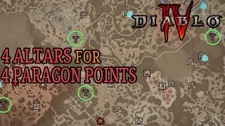Location of altars of Lilith giving paragon points | Diablo IV