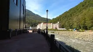 роза хутор  набережная