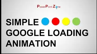 How to do google loading animation in PPT 🔥🔥 | 