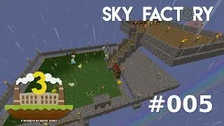 Minecraft FTB [Sky Factory 3] - #005 - Куриная ферма. Chickens