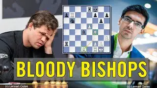 Bloody Bishops | Magnus Carlsen vs Anish Giri | Meltwater Champions Chess Tour Final 2022