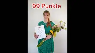 99 Punkte in der Abchlussprüfung - WAHNSINN #erfolg #bestanden #prüfung #bestnote #100