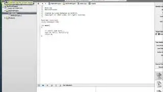Running your First Program in Xcode