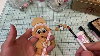 SVG Paper Piecing process for Home Sweet Home ginger 2