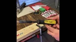 Screwdriver with STANLEY 