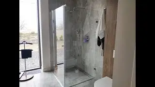 Стеклянные душевые кабины