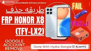 Honor X8 Google Account Remove Done With Test Point حساب جوجل بعد الفورمات عند نسيانه لأجهزة هواوى