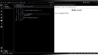 How to Make simple Web page using HTML  #bca #htmltutorial #htmlcsswebsite #webpage