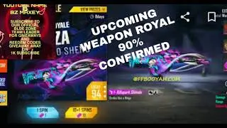 FREE FIRE UPCOMING #weaponroyal #Shorts #shorts