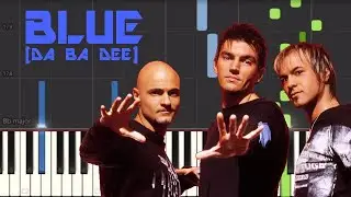 Eiffel 65 - Blue (Da Ba Dee) - Piano Tutorial by Easy Piano