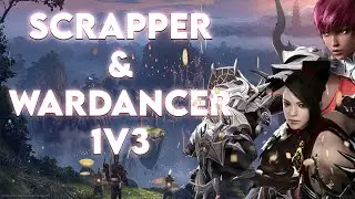 Lost Ark Scrapper & Wardancer PvP 1v3 (Super Fun Classes)