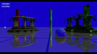 Screen Space Reflections with Linear Tracing and Hi-Z Tracing.