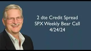 2 dte Credit Spread Trade