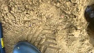 AT-GOLD катушка 5х8DD тест на глубину обнаружения ювелирки.