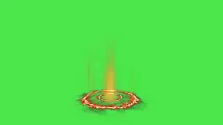 Science Fiction HUD Effect Green Screen. Free to USE. NO COPYRIGHT SuperHeroo DisAppaering Power on