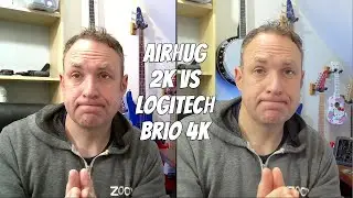 Airhug 2k vs Logitech Brio 4k Webcam