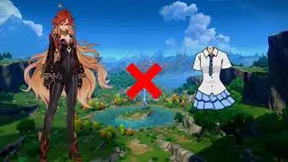 Pyro archon Mauvika in different styles 🔥 Part 01 | Genshin Impact