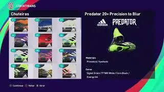 NOVAS CHUTEIRAS PES 2021 - DLC 4.0